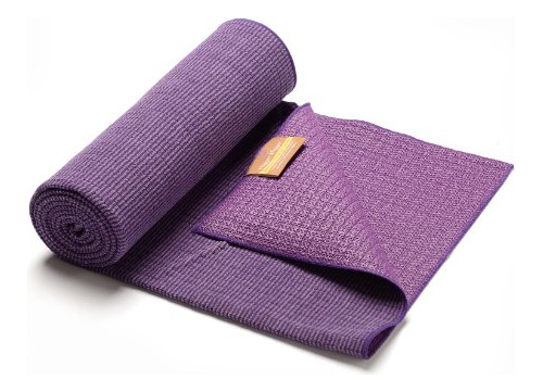 Hugger Mugger Toalla Yoga Bambu Ecologica Violeta