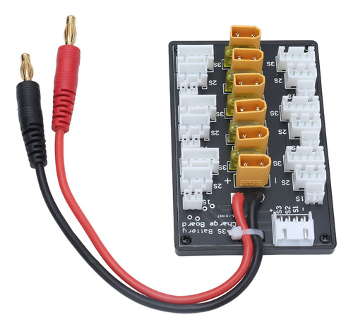 Placa De Carga Parallel Xt30 Plug 20a, Batería Lipo Corta