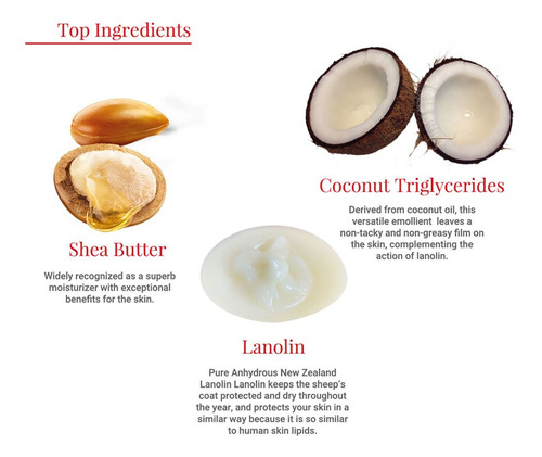 Creme Hidratante De Lanolina Puro E Simples 100g
