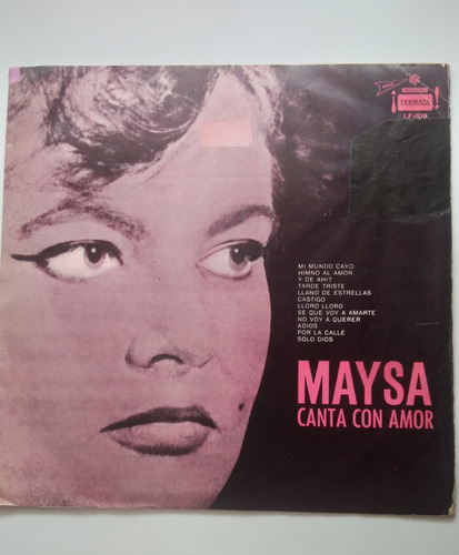 Lp Maysa - Canta Con Amor J