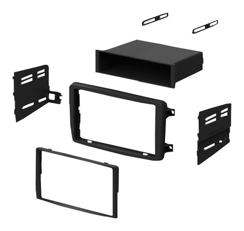 Imagen 4 de 4 de Frente Para Estereo 1din Mercedez Class-c 01-04 Mbz-k0104ddp