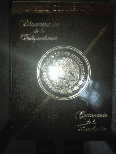 Colección De Monedas $5 Independencia Y Revolucion Con Álbum
