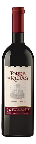 Vino Tinto Torre De Rejas Tempranillo D.o. La Mancha 750ml