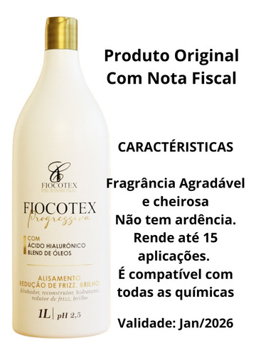 Kit Progressiva Profissional Pra Salão 1000ml Com Shampoo