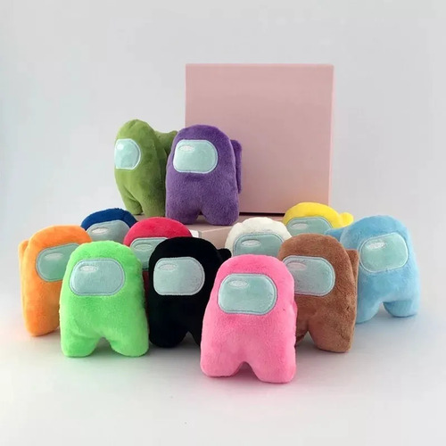 Wang Juego De 12 Modelos De Peluche De Among Us