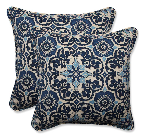 Cojn Pillow Perfect Para Exteriores Y Interiores, Color Azul