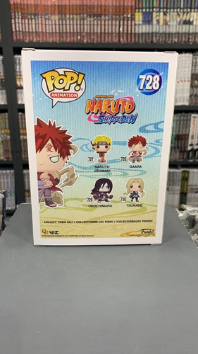 Imagen 2 de 3 de Funko Pop! Naruto Shippuden Exclusive - Gaara #728 Metallic