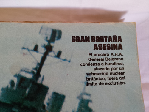 Revista Las Fotos De La Guerra - Gente - Ed. 877 - Arg. (Usado)