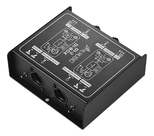 Dj Profesional Palmusic Caja Directa Pasiva Di 2 Canales