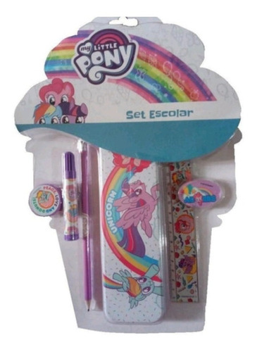 Set Escolar Litle Pony