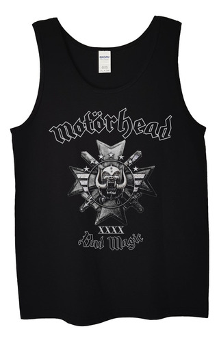 Polera Musculosa Motorhead Bad Magic Metal Abominatron