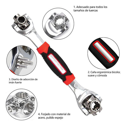 Llave Multifuncional, Llave Universal Ajustable