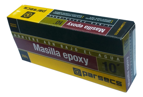Masilla Epoxy 10 Minutos P/ Caño X 250 G Parsecs