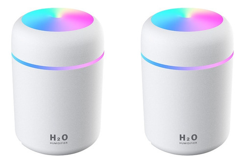 2x Humidificador De Coche Usb Mini Difusores De Portátiles