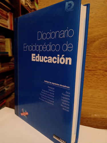  Diccionario Enciclopédico De Educación + Cd - Ceac - Nuevo!
