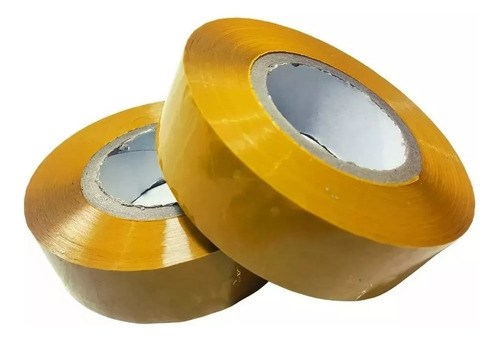 10 Rolos De Fitas Largo 4,5cm X 500mts Marrom Envi 24h Lisa