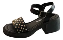 Comprar Sandalias Con Tachas Tacon Nazaria