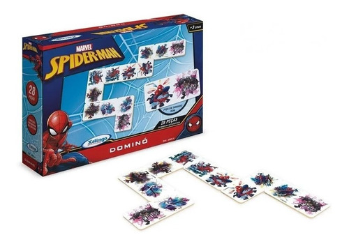 Jogo Dominó Homem Aranha 2005.4 - Xalingo