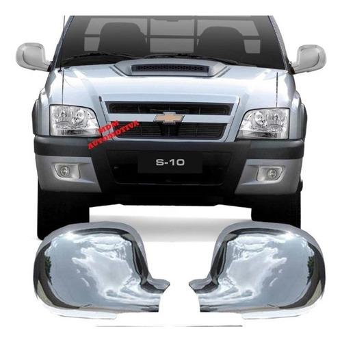 Aplik Cromado Retrovisor S10/, Silverado 95/11 Le Motorista