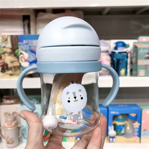 Hh Vaso Con Popote Para Niños Con Forma De Dibujo Animado