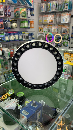 Lampara Led Ferco Circular Superficial 36w(18+18) Borde Negr