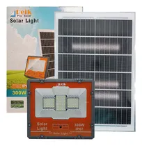 Comprar Reflector Led Solar 300w Reikpro Recargable Panel Y Control
