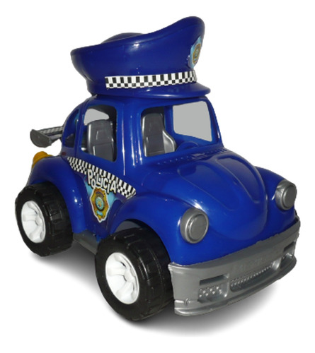 Vocho Patrulla Policia - Camioncito Juguete Escala Bootleg