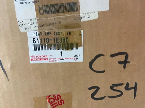 Faro Derecho Toyota Corolla Sapito 1999-2000