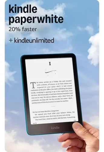 Kindle Paperwhite 16gb Amazon Tela 7 Sem Reflexo Preto | MercadoLivre