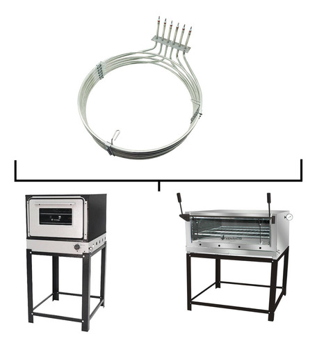 Resistência Forno Venâncio 5 Esteiras 9,5 Kw 220/380v