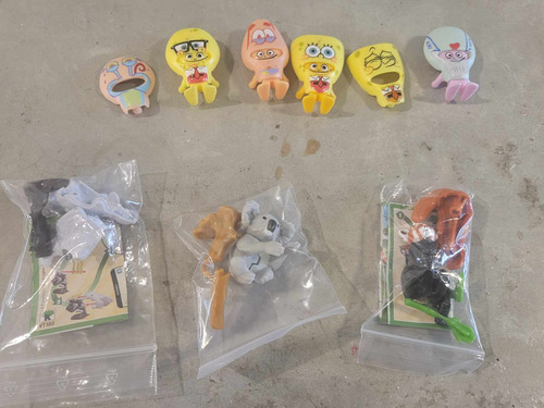 Kinder Sorpresa Navidad Natoons Bob Esponja 10 Cu Pregunte (Usado)