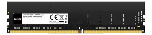 Memoria RAM MEMORIA RAM gamer color negro 32GB 1 Lexar LD4AU032G-B3200GSST