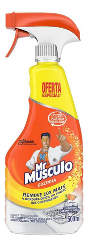 Desengordurante Cozinha Laranja 500ml Mr Músculo