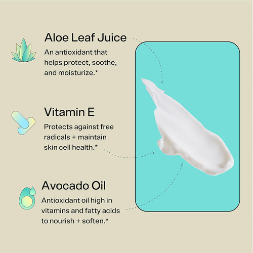 Crema Facial Hidratante Para Piel Seca, Con Vitamina E