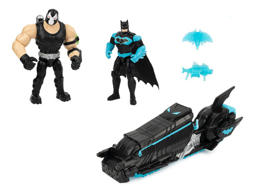 Dc Comics Batman Moto-tank Vehculo Con Figura De Accin Bane