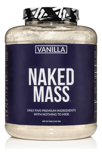 Polvo De Proteina Natural Para Ganar Masa Muscular Naked Mas