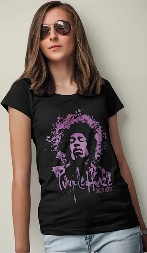 Camiseta Jimi Hendrix Purple Haze 1