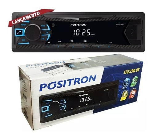 Mp3 Player Positron Sp2230bt Bluetooth Spotify Lançamento