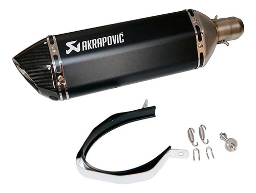 Exosto Para Moto Puntera Pipeta Mofle Akrapovic Lujo Salida