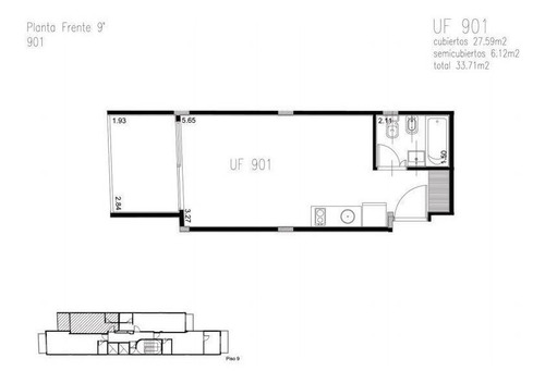 Imagen 24 de 28 de Excelente Studio En Pleno Corazón De Villa Crespo! | Vera Al 200