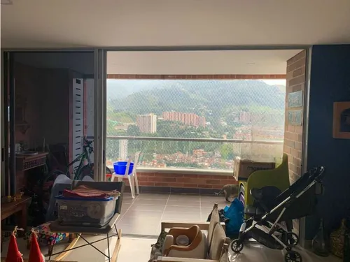 Apartamento Envigado Loma De Brujas- 115 Mt - 2 Alcobas + Estudio
