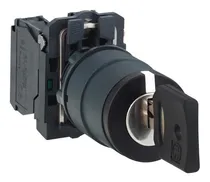 Comprar Comutador Chave Seletora 22mm 2 Posições Com Chave Xb5ag43