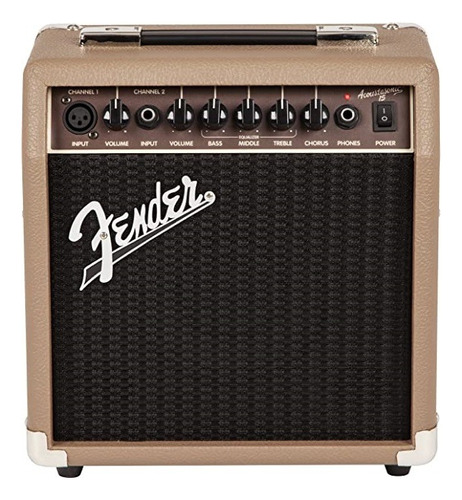 Amplificador Guitarra Acustica 120v Fender Acoustasonic 15