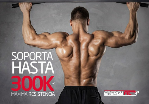 Imagen 3 de 8 de Barra Dominadas Pared Paralela Multifuncion 300k Importada