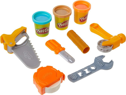 Imagen 4 de 5 de Play Doh Herramientas Divertidas Juguete Original Hasbro