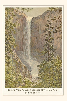 Libro The Vintage Journal Bridal Veil Falls, Yosemite, Ca...
