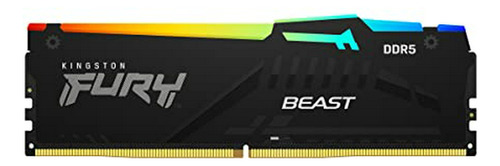 Memoria Ram  Fury Beast Rgb 32gb Ddr5 Kit 2 Módulos