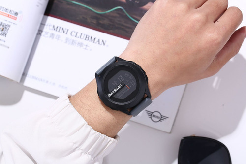 Gris - Reloj Electrónico Qiksilver Mark New Para Hombre Y Mu