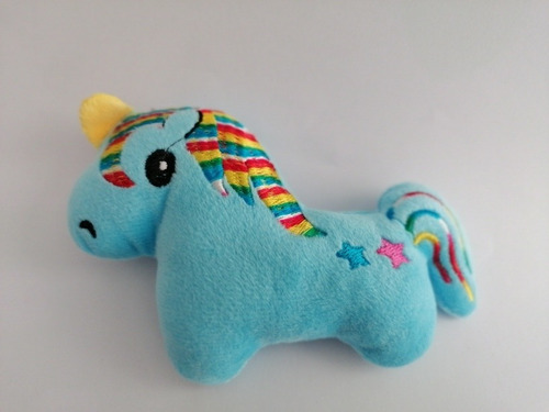 Mini Unicornio Con Llavero Varios Colores Promo 3 X 2