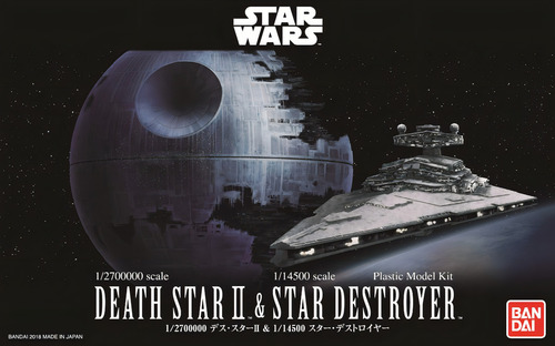 Kit Revell Estrela Da Morte Ii + Destruidor Estelar 01207